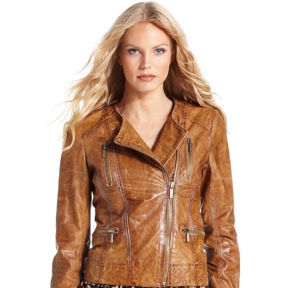 Michael Kors Leather jacket - Picture 5 of 5